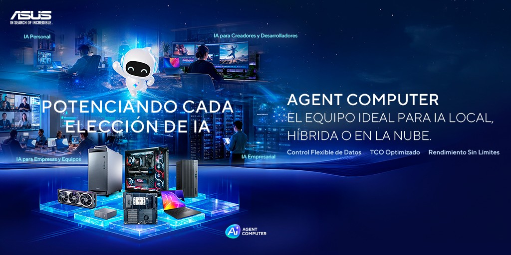 TNS CHILE y ASUS traen a Chile la nueva era del PC con IA: equipos NVIDIA RTX Spark para personas e infraestructura de IA empresarial en nuestro datacenter